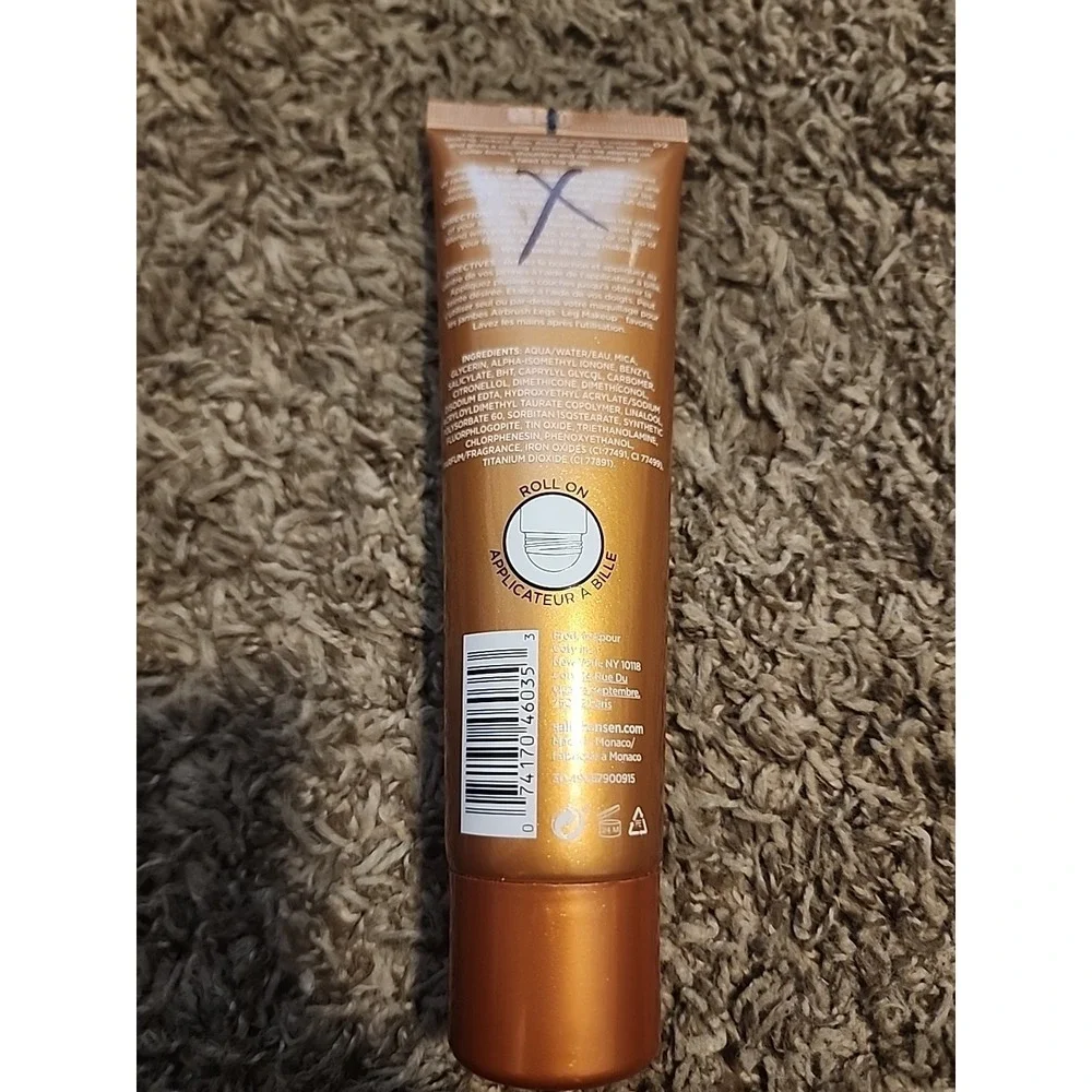 Sally Hansen Airbrush Legs Illuminator Nude Glow Highlighter Roll On 3.3oz‎ NEW